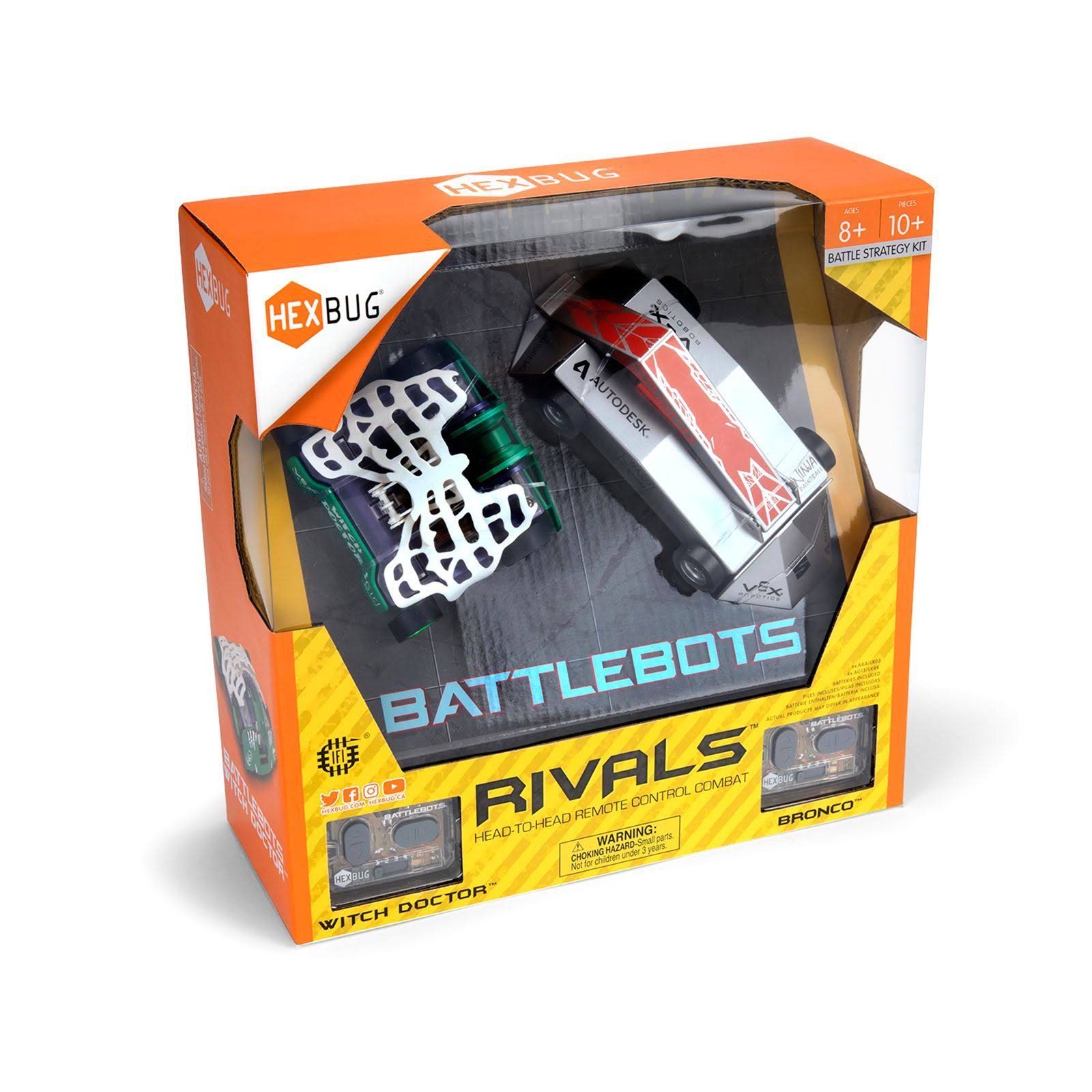 Hexbug BattleBots Rivals (Bronco and Witch Doctor)