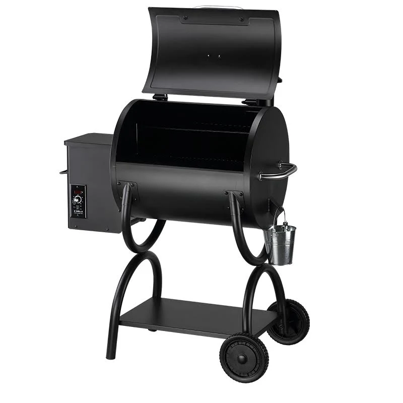 Z Grills ZPG-550A 590 Sq. in. Wood Pellet Grill and Smoker 7-in-1 BBQ in Black - Image 3