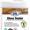 Rain Guard Water Sealers SP-1102 Gloss Sealer Concentrate Makes 1 Gallon- Gloss Water Repellent for Wood, Concrete, Brick, Stone, and Masonry – Water-Based Acrylic Sealer